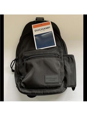 Duchamp London Sling Bag Backpack 16733-P Travel Unisex Zippered NWT MSRP $69.50